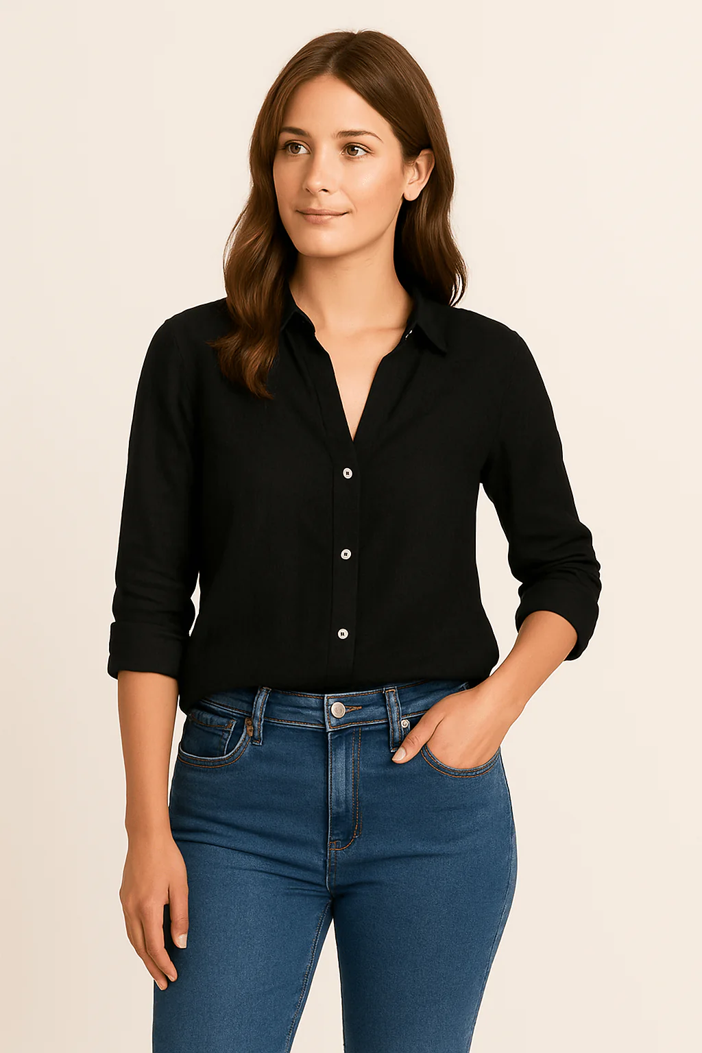 Gerliane | Women’s Summer Blouse – Lightweight & Breathable - Image 3