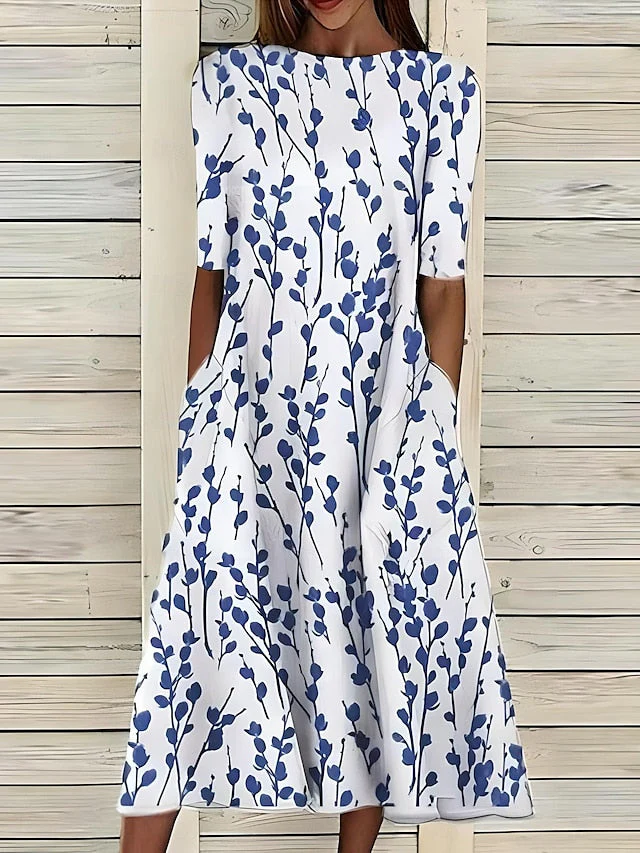 Harlow | Women’s A-Line Midi Dress