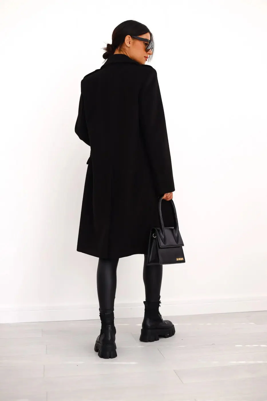 Hunder | Women’s Double-Breasted Wool Coat – Stylish & Comfortable - Image 6