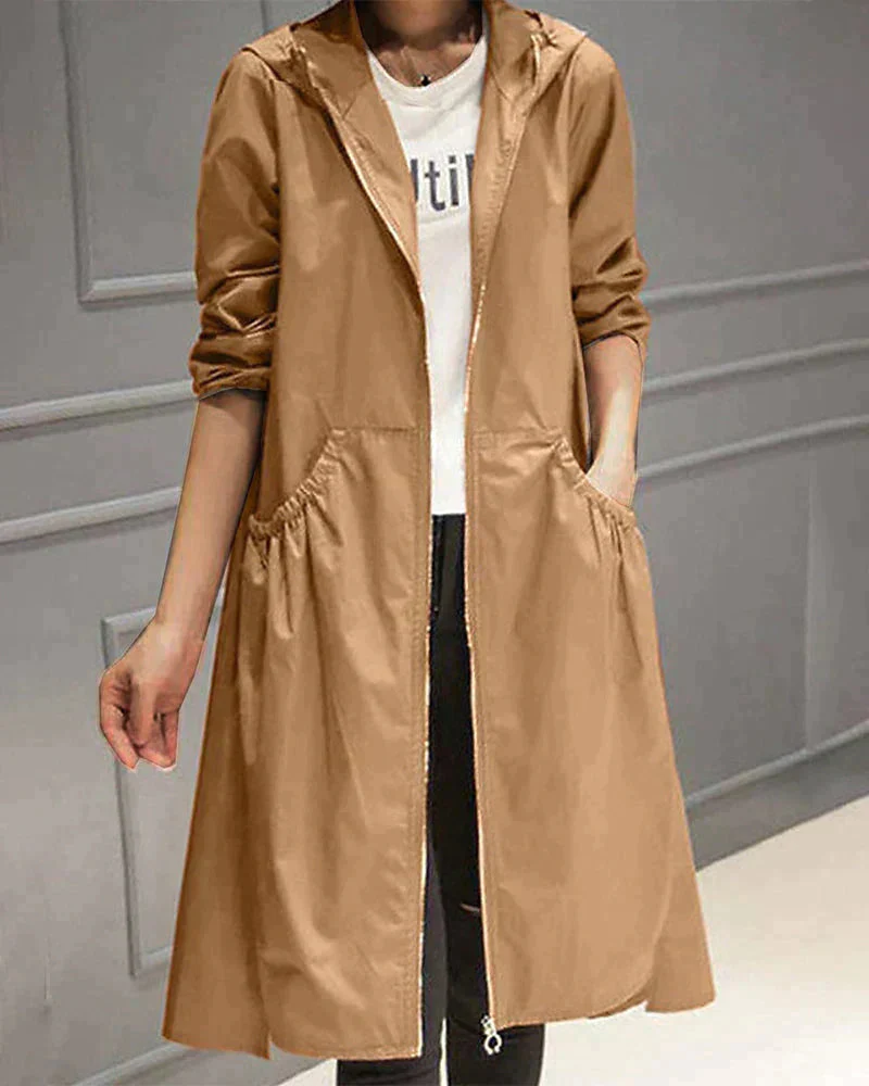 Hydra | Women’s Knee-Length Waterproof Coat - Image 2