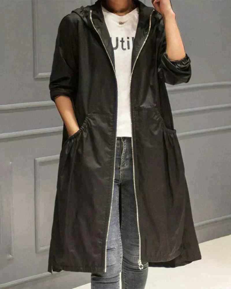 Hydra | Women’s Knee-Length Waterproof Coat - Image 3