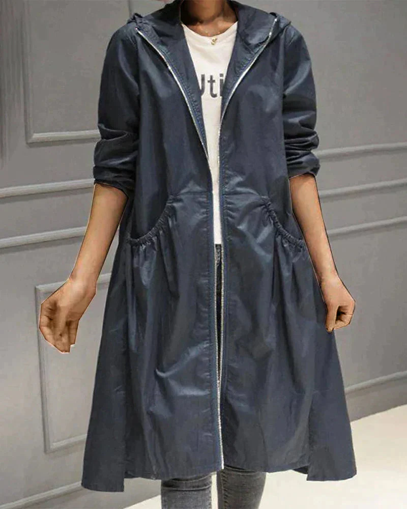 Hydra | Women’s Knee-Length Waterproof Coat - Image 6
