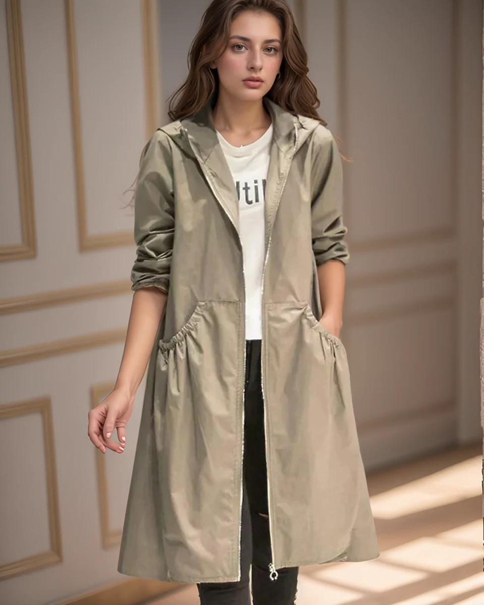 Hydra | Women’s Knee-Length Waterproof Coat - Image 7