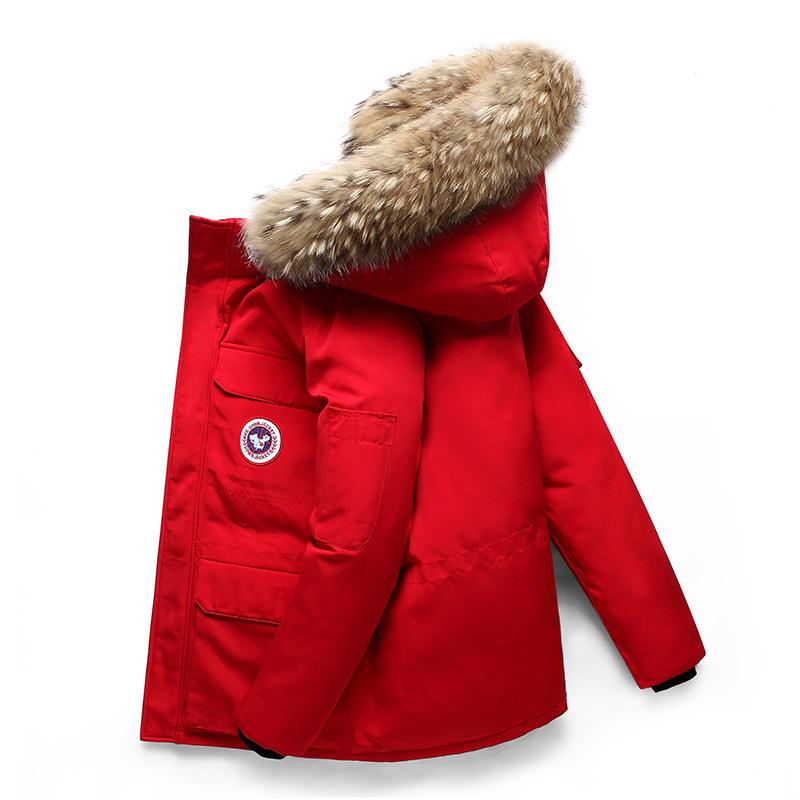 Ivar | Men’s Mid-Length Down Parka Jacket - Image 3