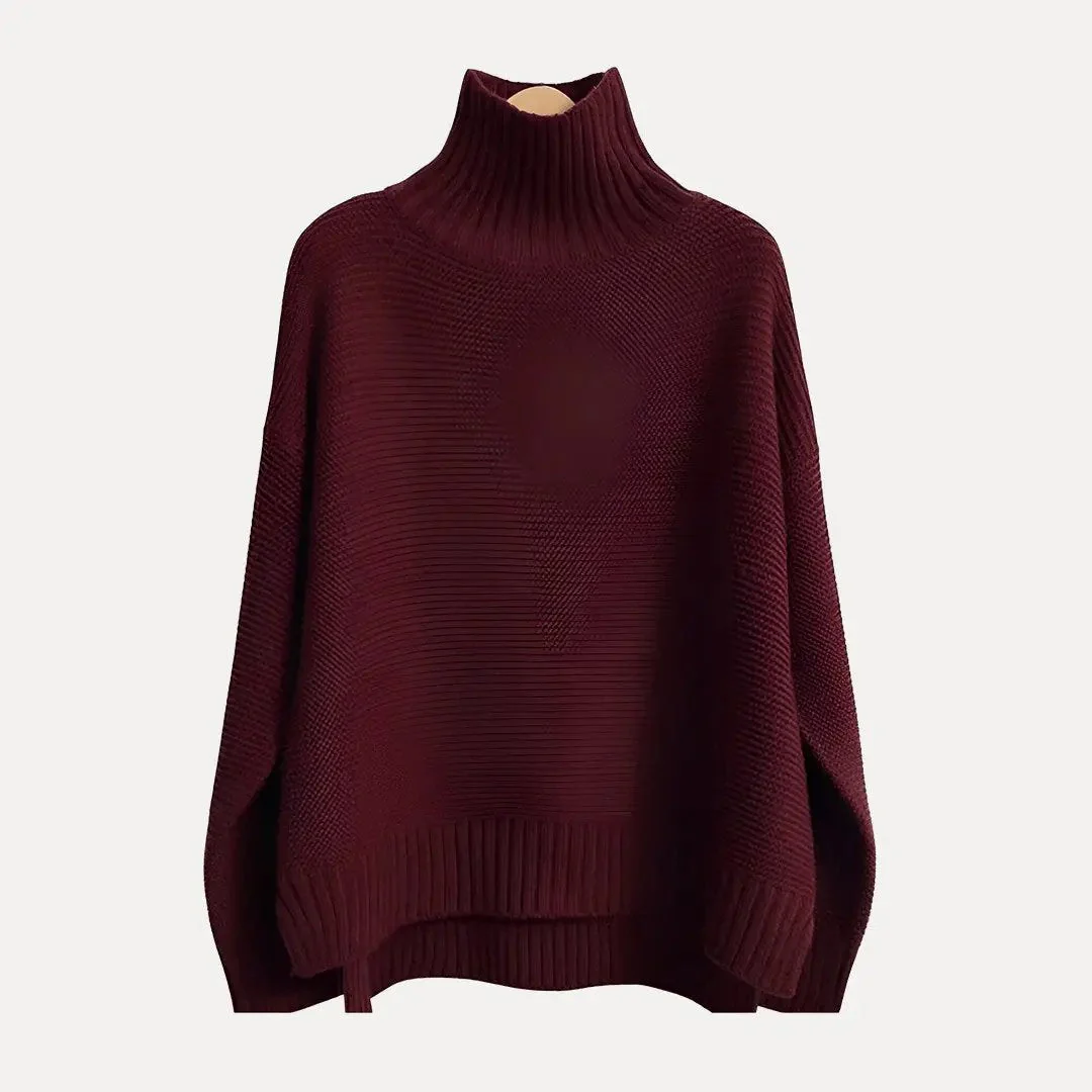 Jasmine | Women’s Turtleneck Wool Sweater - Image 2