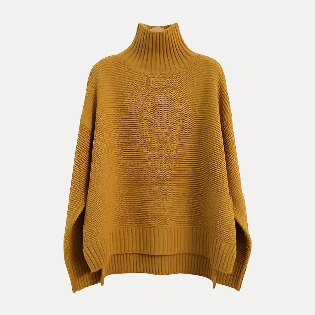 Jasmine | Women’s Turtleneck Wool Sweater - Image 3