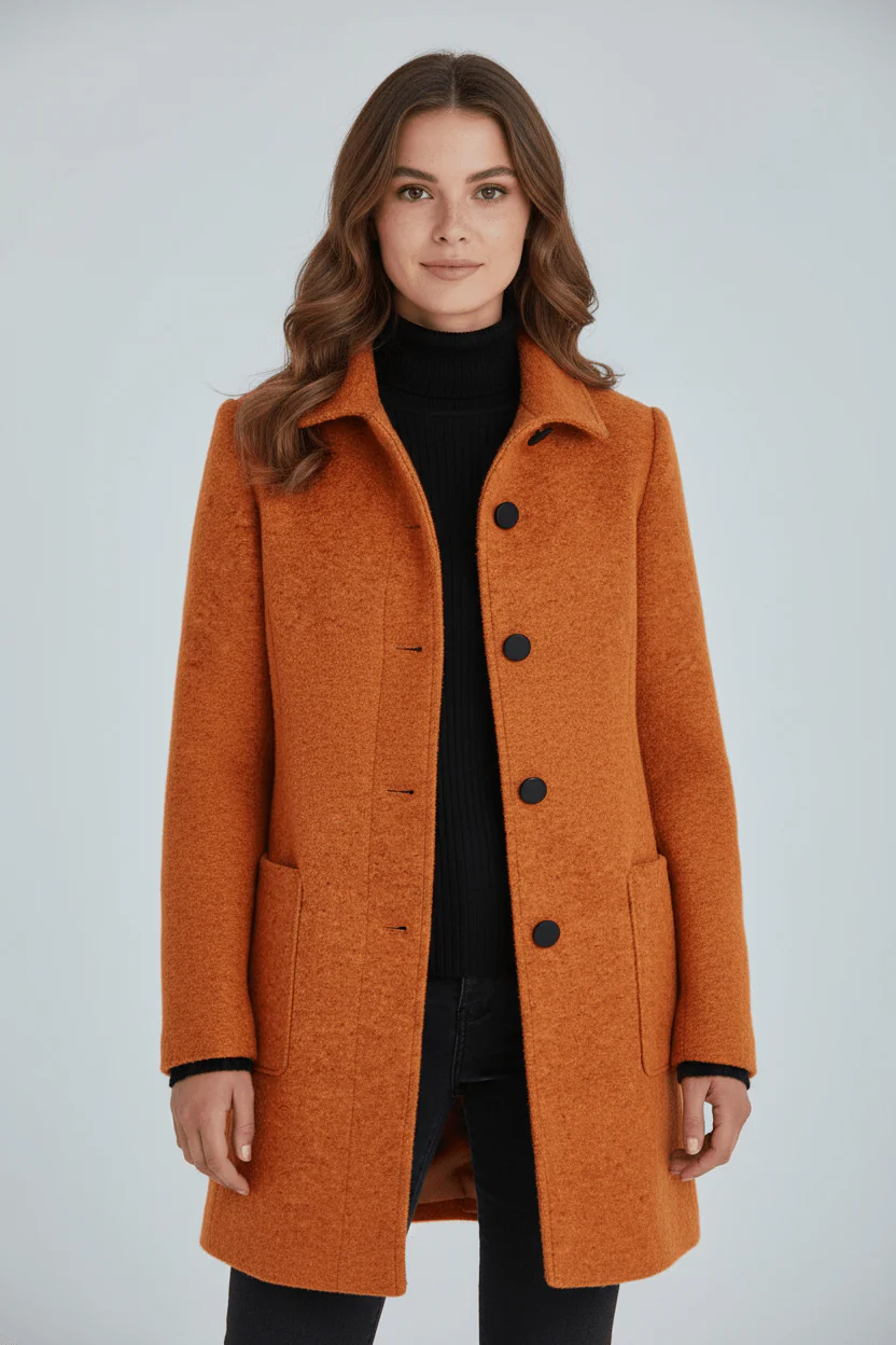 Javella | Women’s Wool-Blend Coat - Image 10