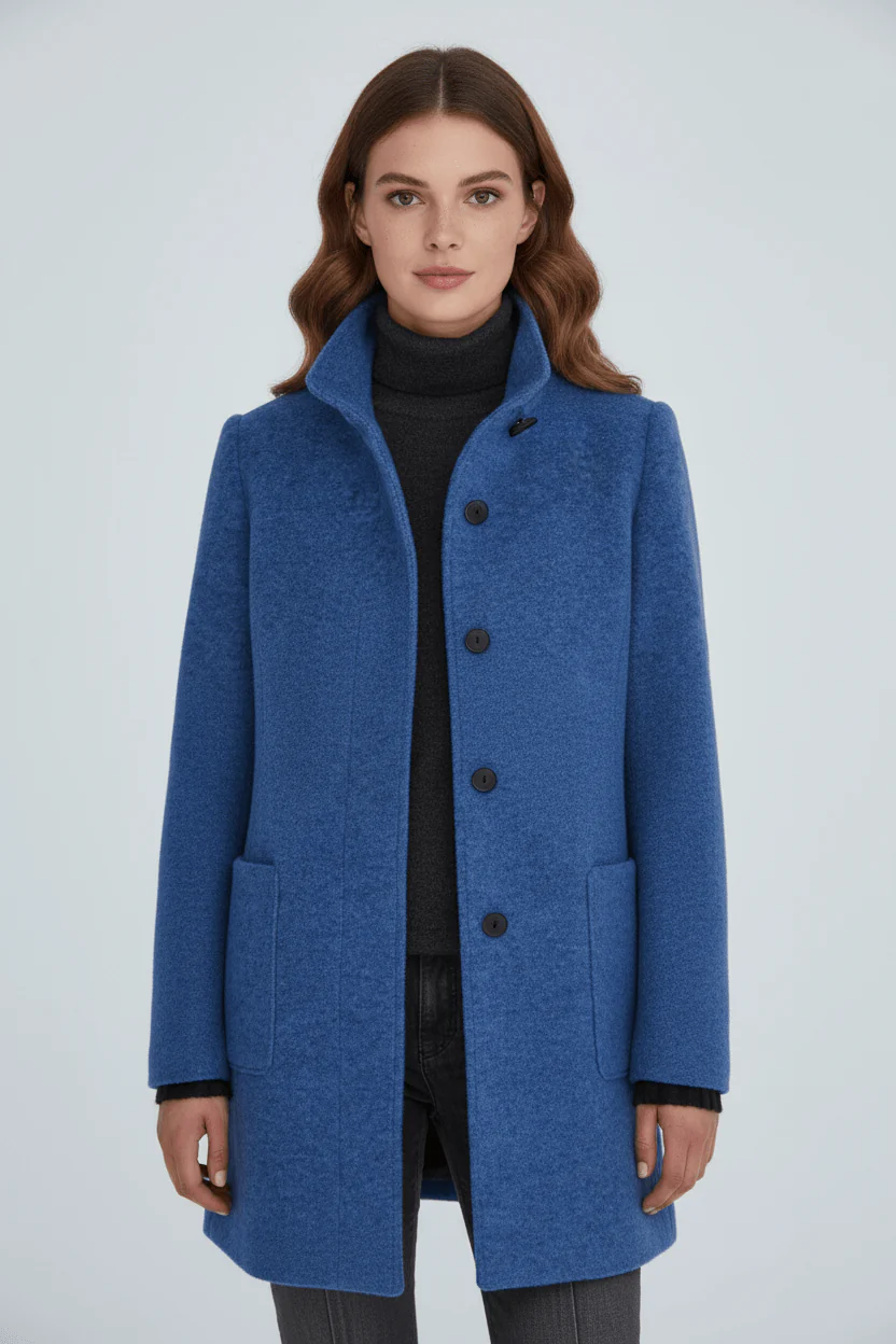 Javella | Women’s Wool-Blend Coat - Image 3