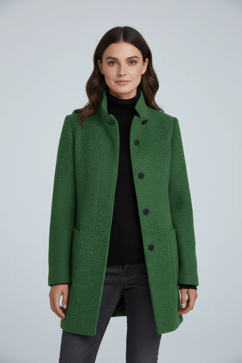 Javella | Women’s Wool-Blend Coat - Image 4