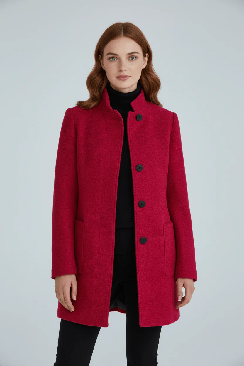 Javella | Women’s Wool-Blend Coat - Image 8