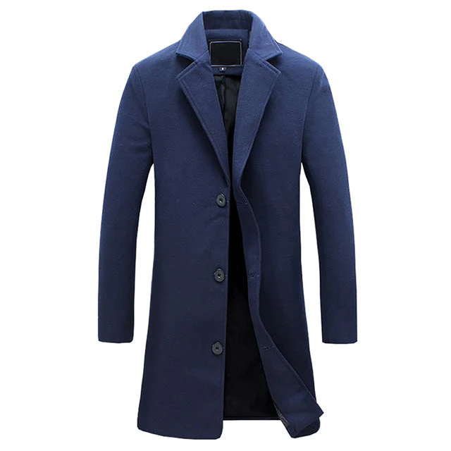Johnny | Men’s Winter Trench Coat - Image 3