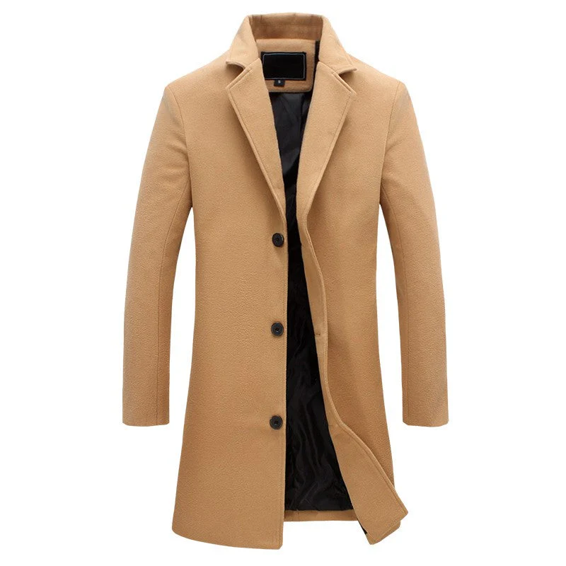 Johnny | Men’s Winter Trench Coat - Image 4