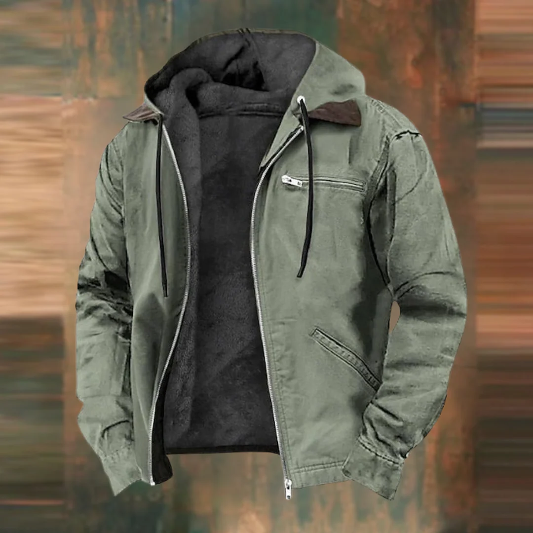 Juan | Men’s Stylish and Warm Hoodie Jacket - Image 2