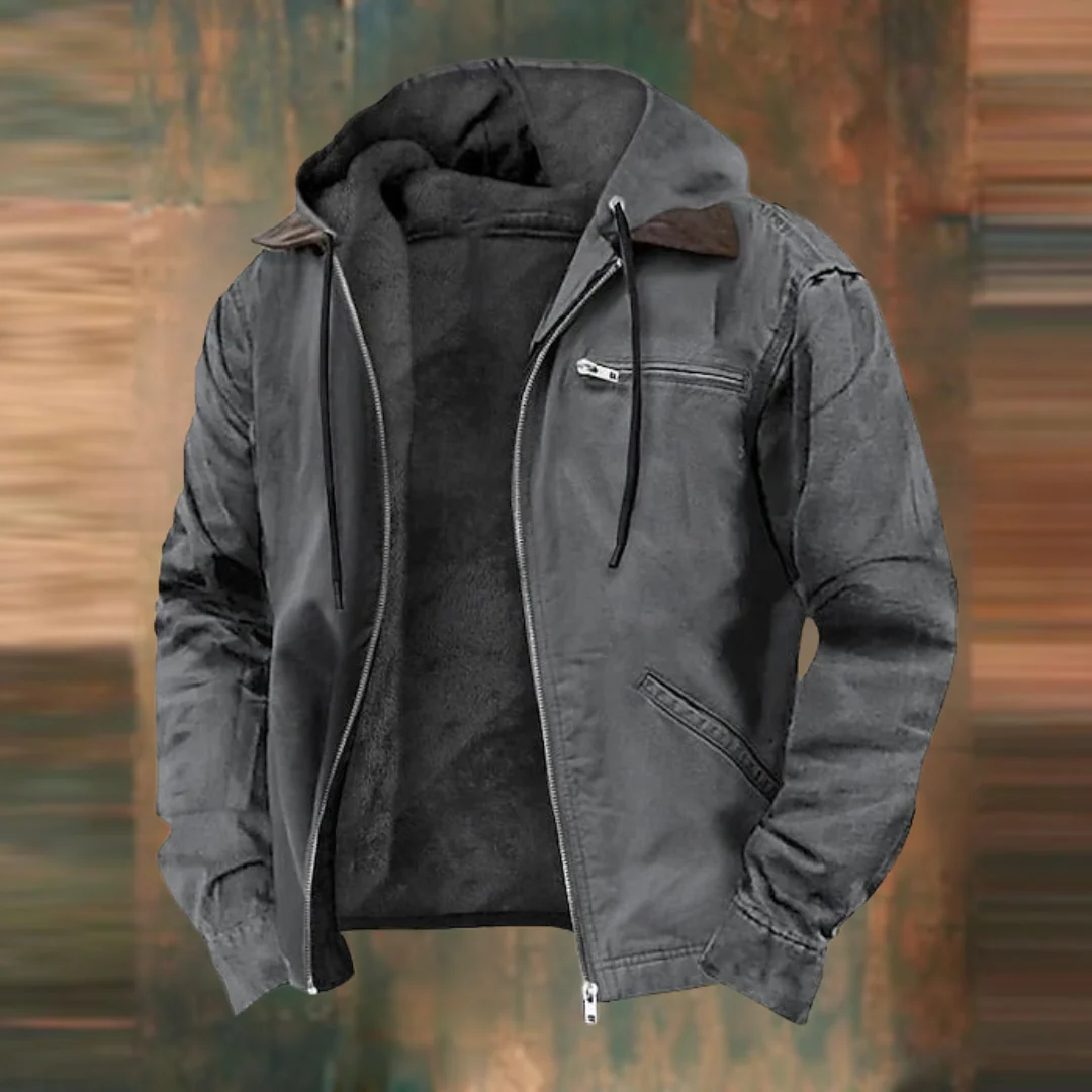 Juan | Men’s Stylish and Warm Hoodie Jacket - Image 4