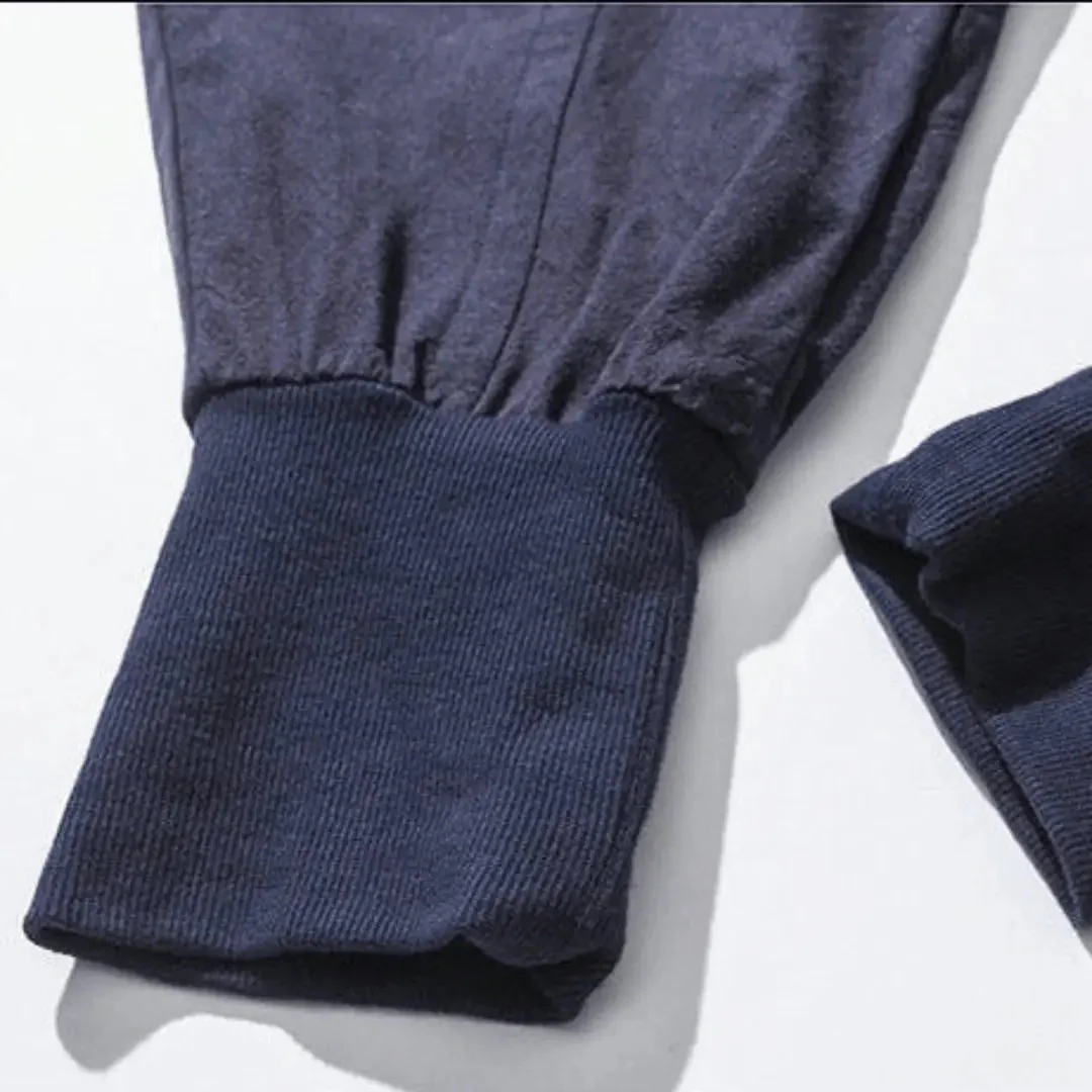 Kenji | Men’s Premium Cotton Blend Drop-Crotch Pants - Image 6