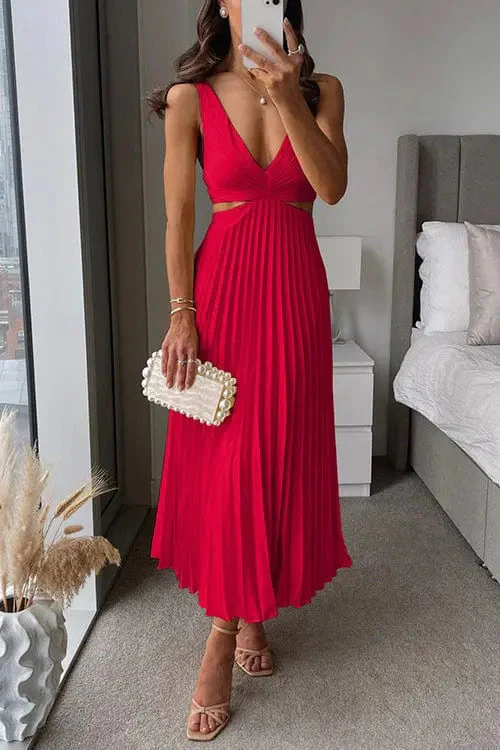 Kesley | Women’s Pleated Dress – Feminine Elegance for Special Occasions - Image 2