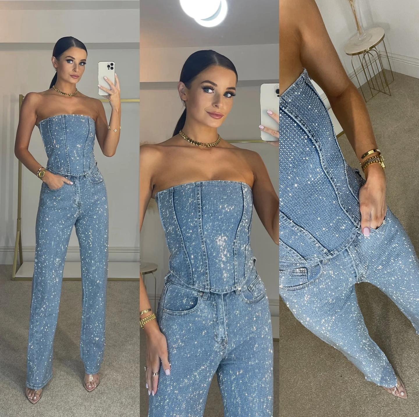 Kyline | Women’s Strapless Jumpsuit - Image 9