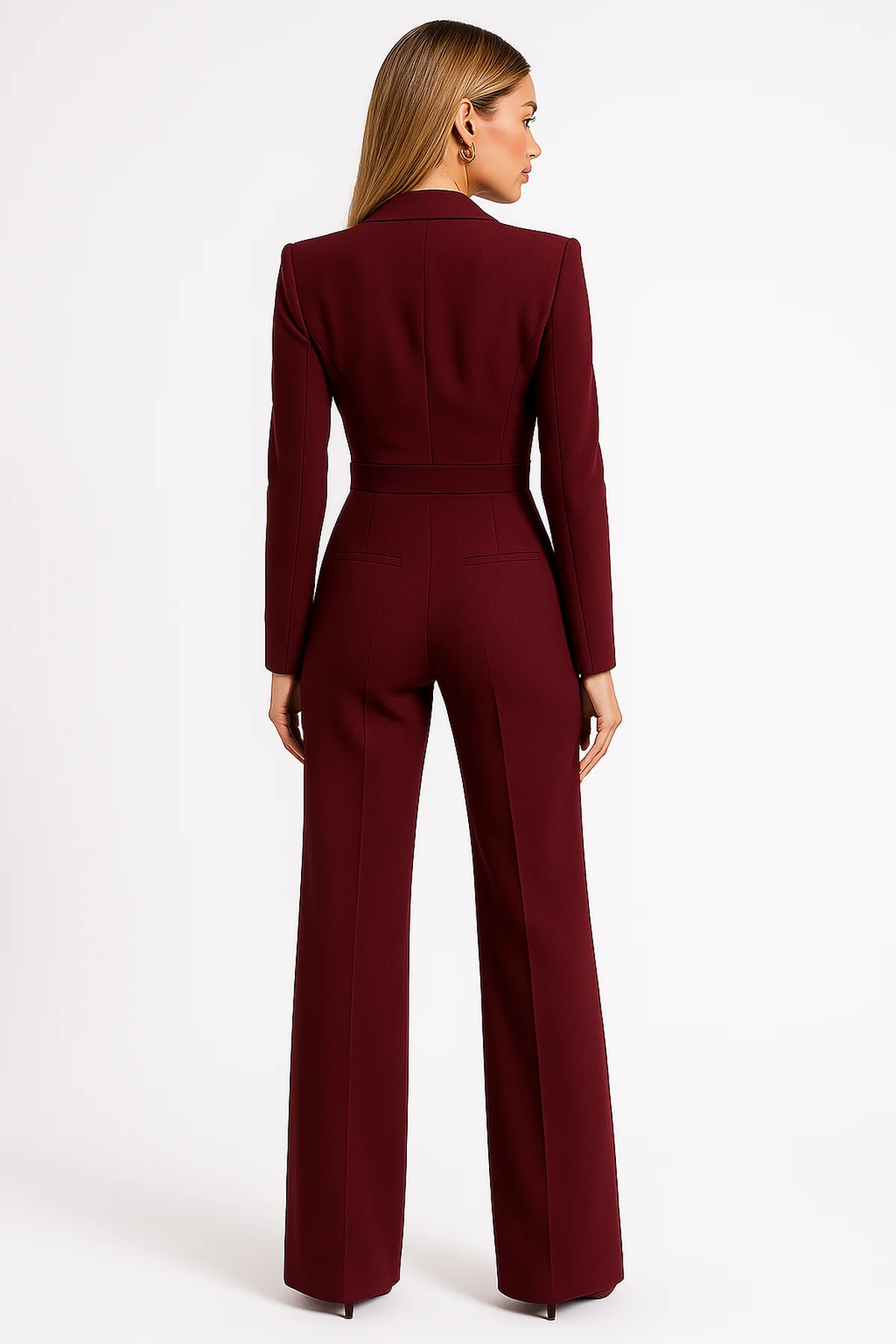 Lalyn | Women’s Elegant Wrap-Style Jumpsuit - Image 5