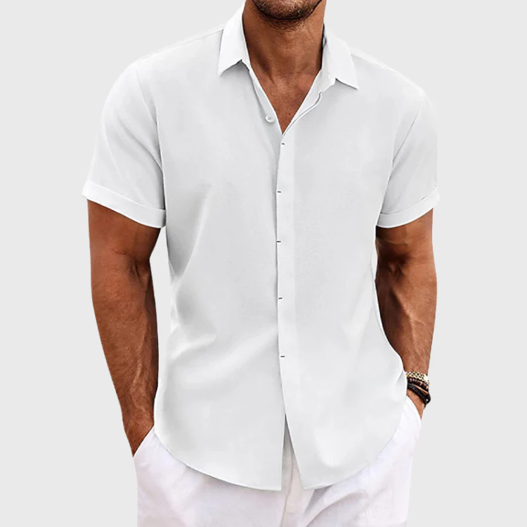 Lauro | Men’s Linen Summer Shirt - Image 4