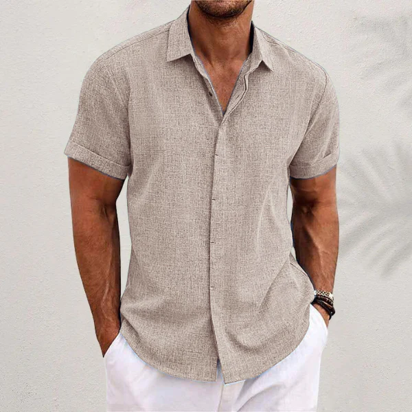 Lauro | Men’s Linen Summer Shirt - Image 8