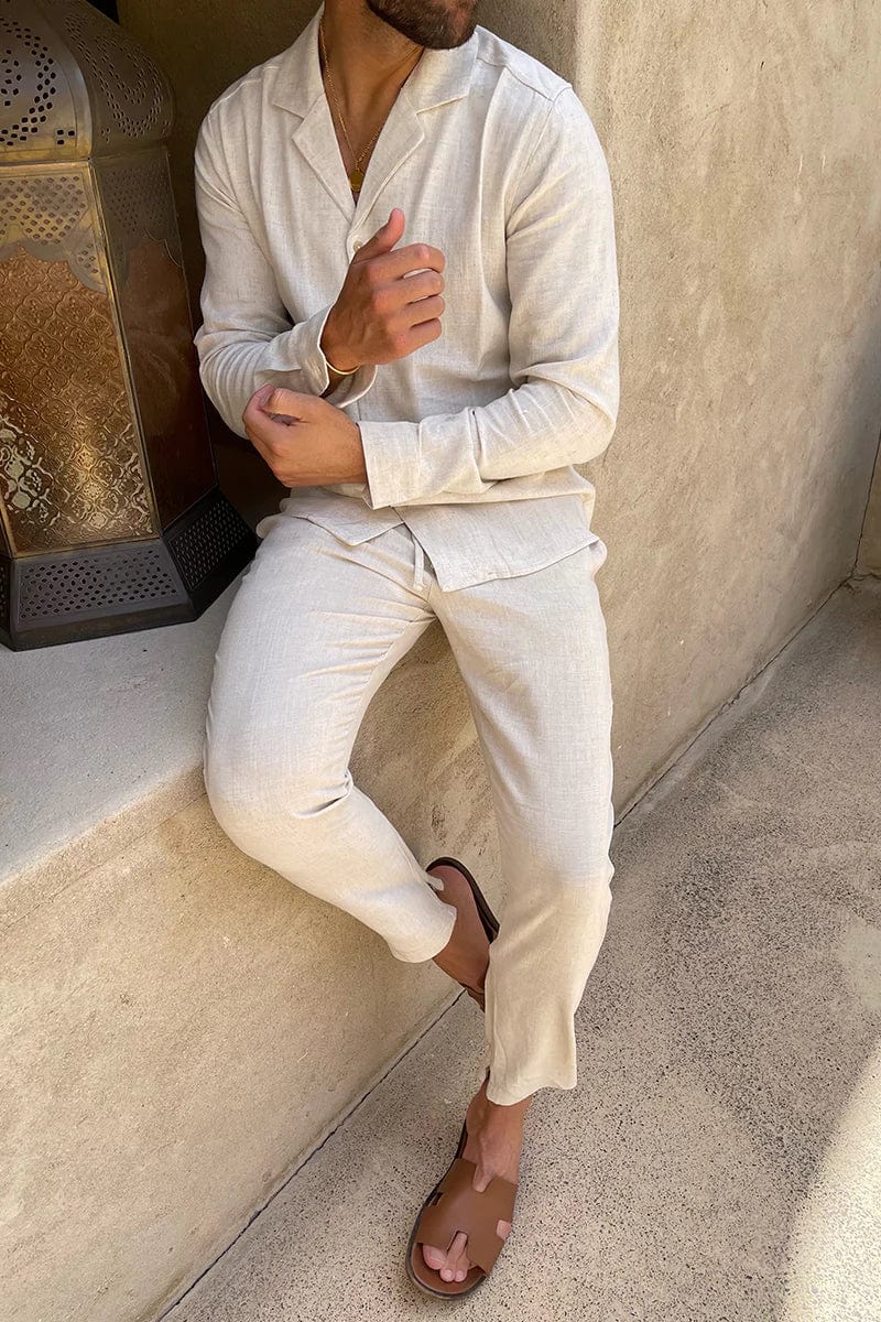 Lucian | Men’s Summer Linen Set – Lightweight Comfort for Warm Days - Image 3