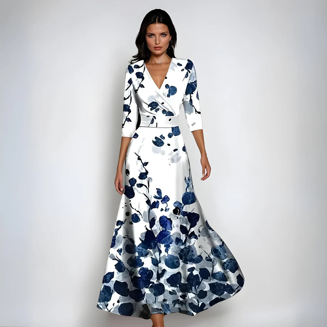 Lynor | Women’s Elegant Floral Dress - Image 2