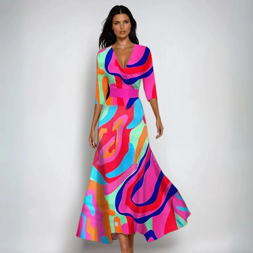 Lynor | Women’s Elegant Floral Dress - Image 4