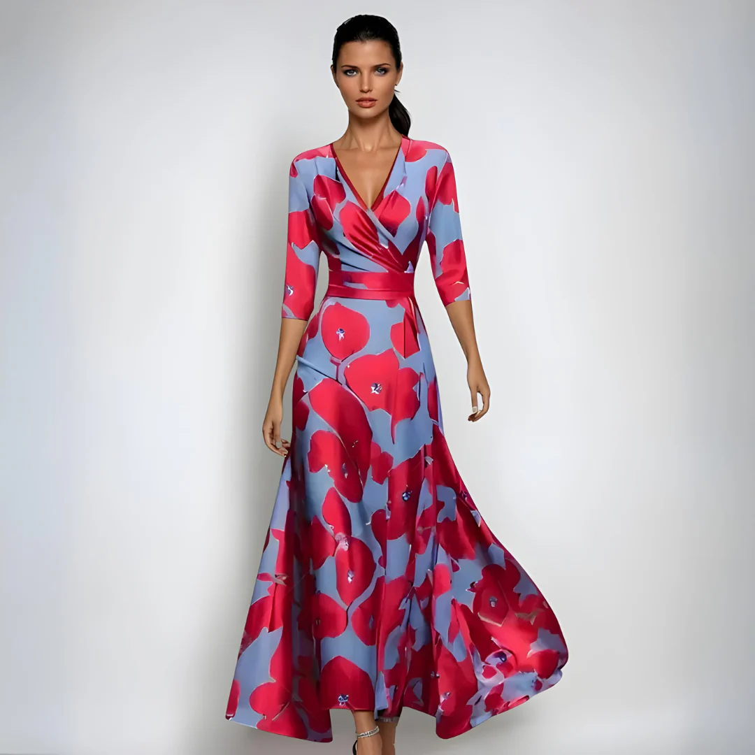 Lynor | Women’s Elegant Floral Dress - Image 5