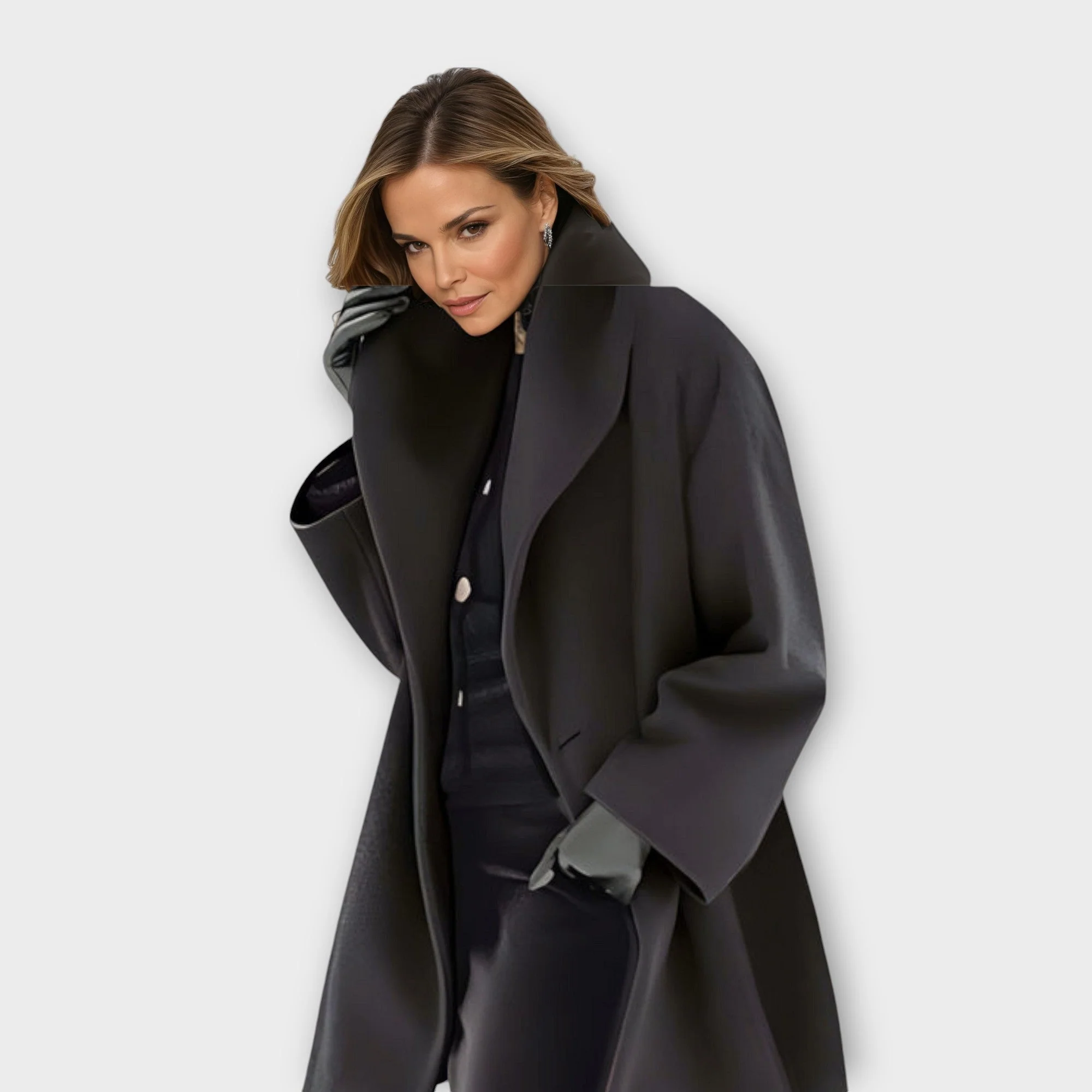 Mabelline | Women’s Oversized Winter Coat - Image 3
