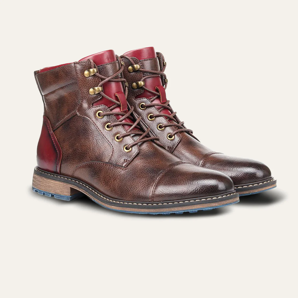 Manchester | Men’s Vintage Leather Ankle Boots - Image 4
