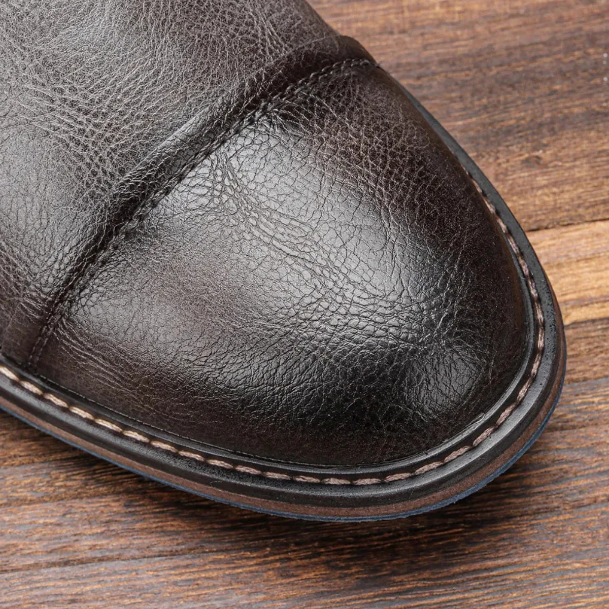 Manchester | Men’s Vintage Leather Ankle Boots - Image 8