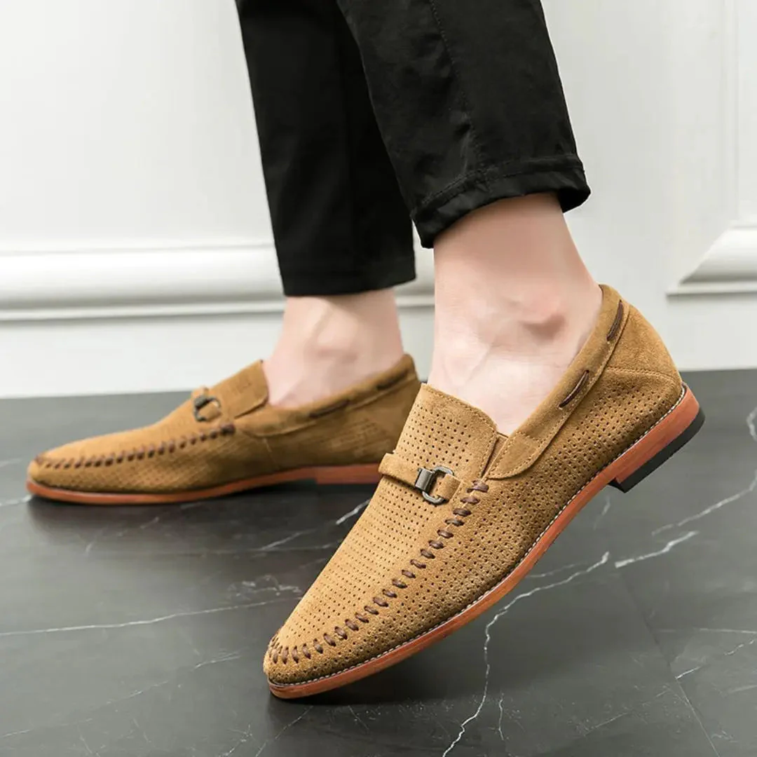 Marcel | Men’s Handstitched Suede Loafers - Image 6