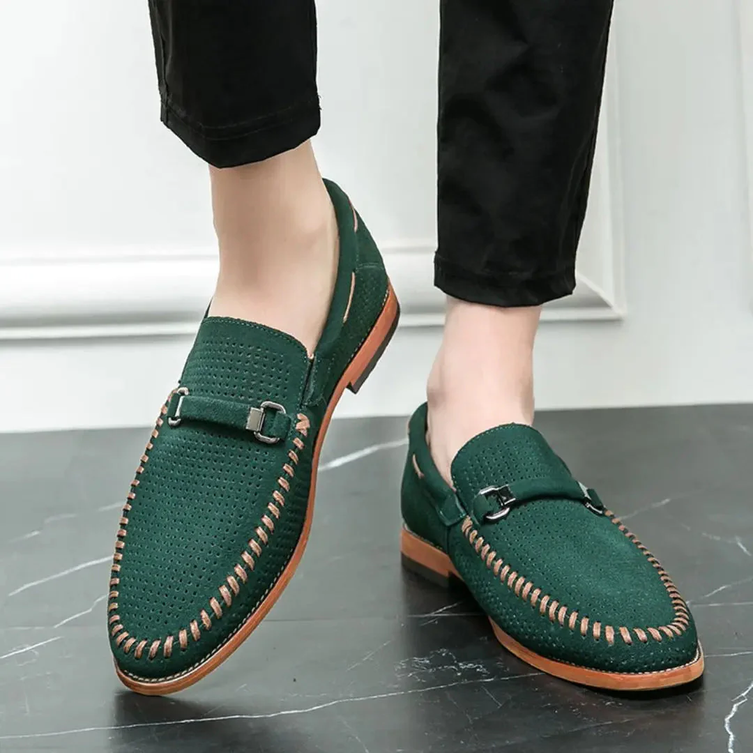 Marcel | Men’s Handstitched Suede Loafers - Image 8