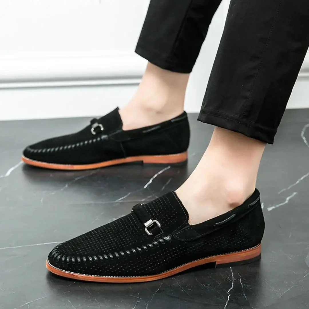 Marcel | Men’s Handstitched Suede Loafers - Image 9