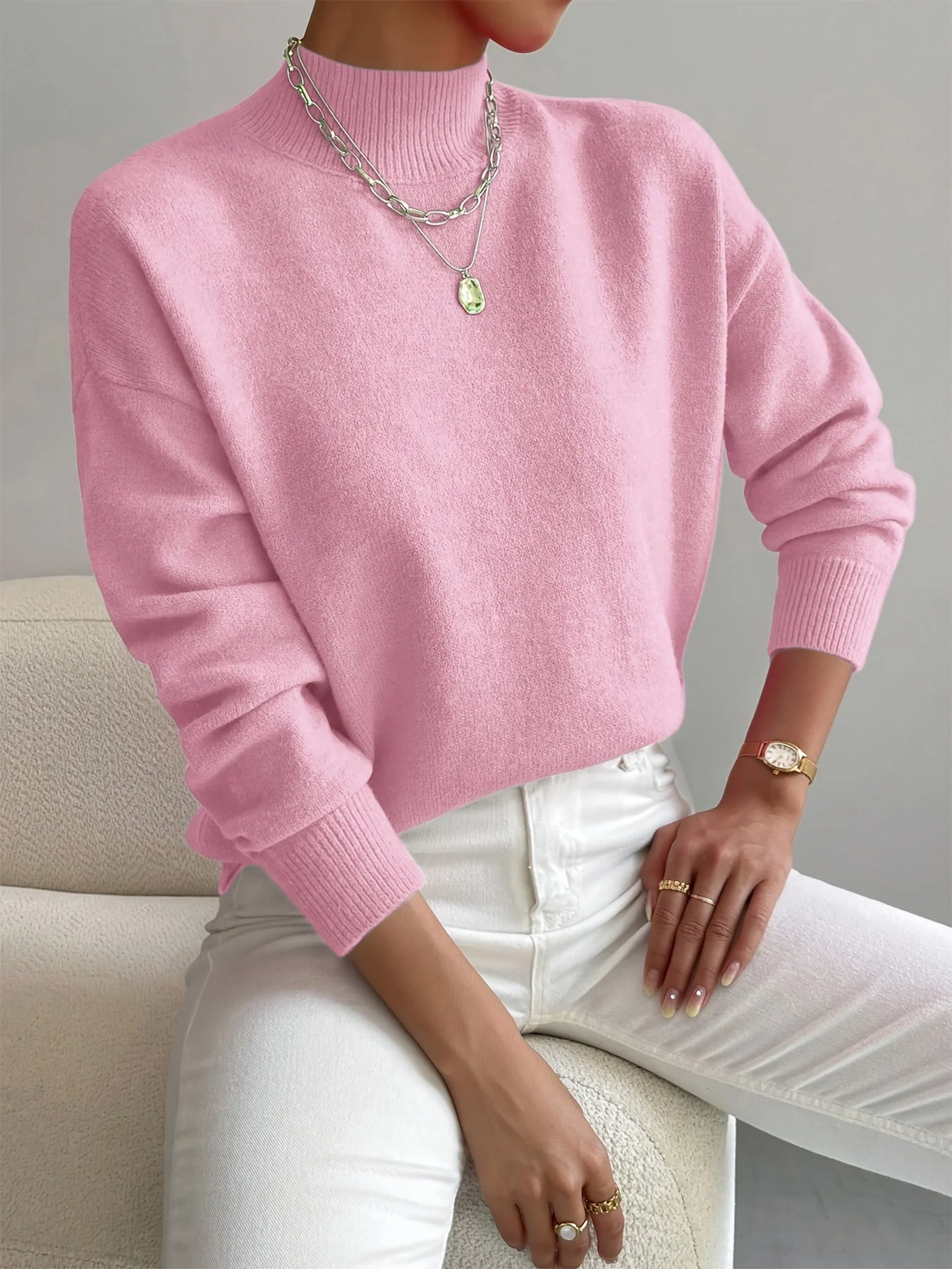 Marga | Women’s Elegant Turtleneck Sweater - Image 2