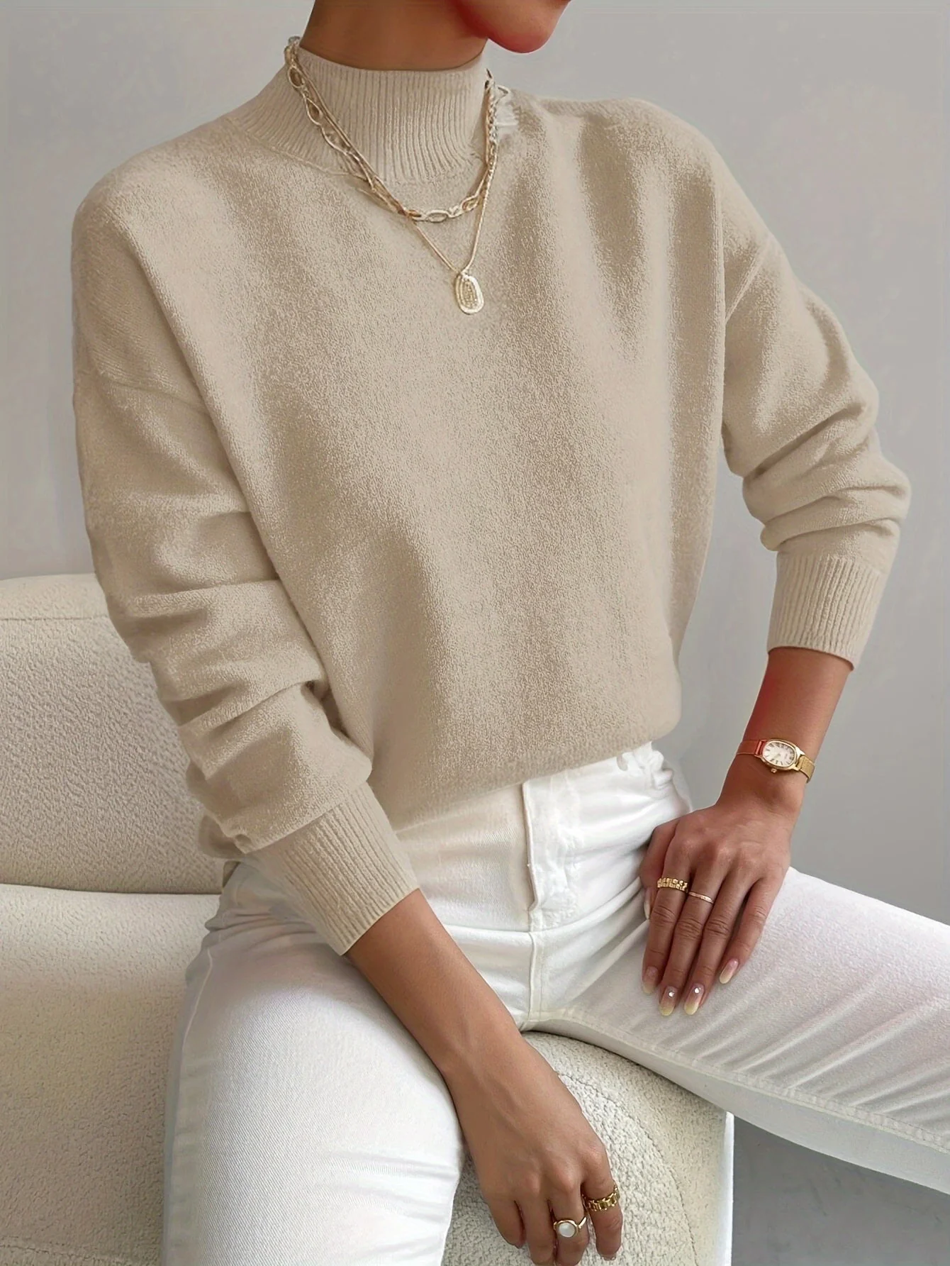 Marga | Women’s Elegant Turtleneck Sweater - Image 4