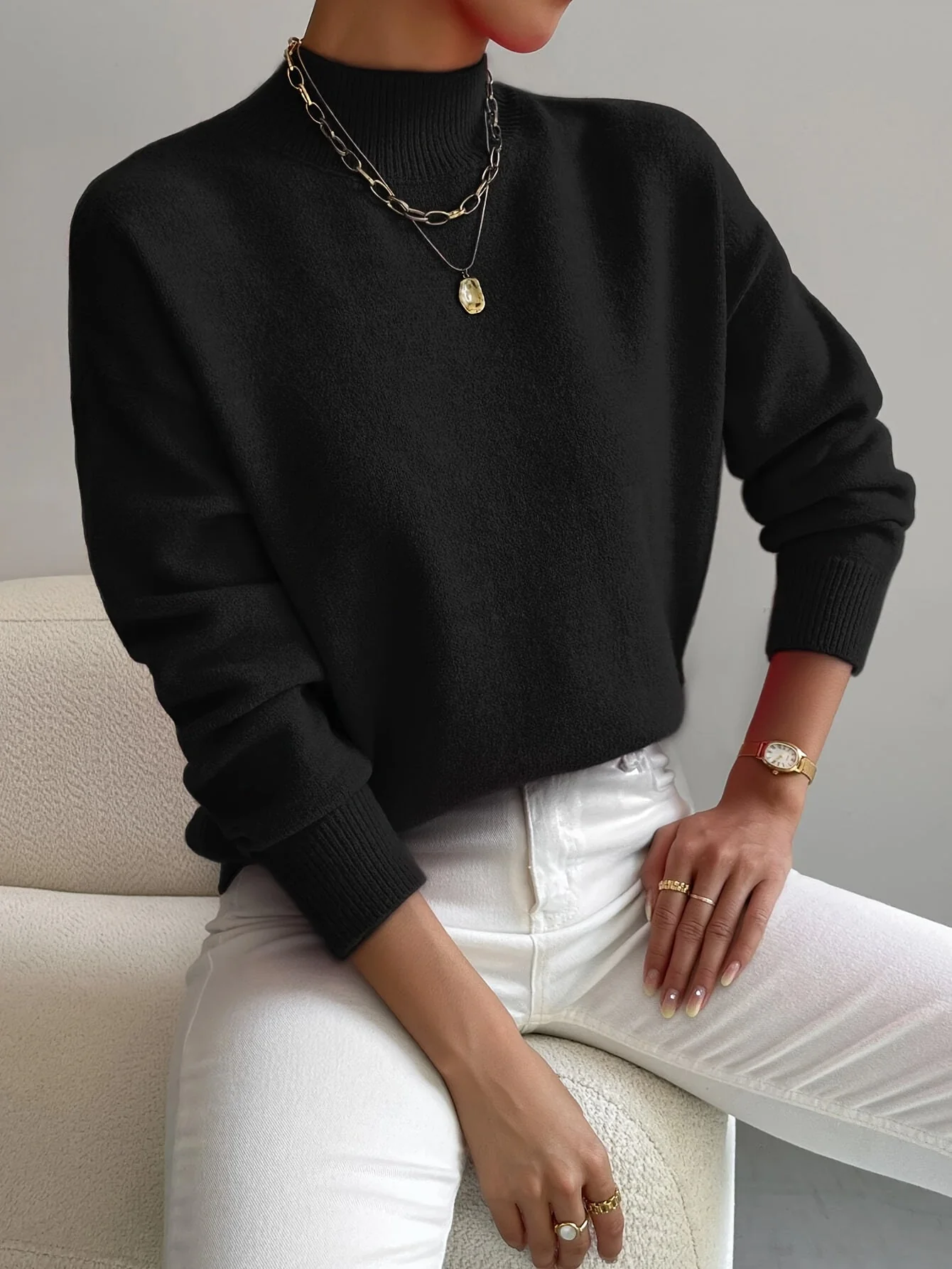 Marga | Women’s Elegant Turtleneck Sweater - Image 5