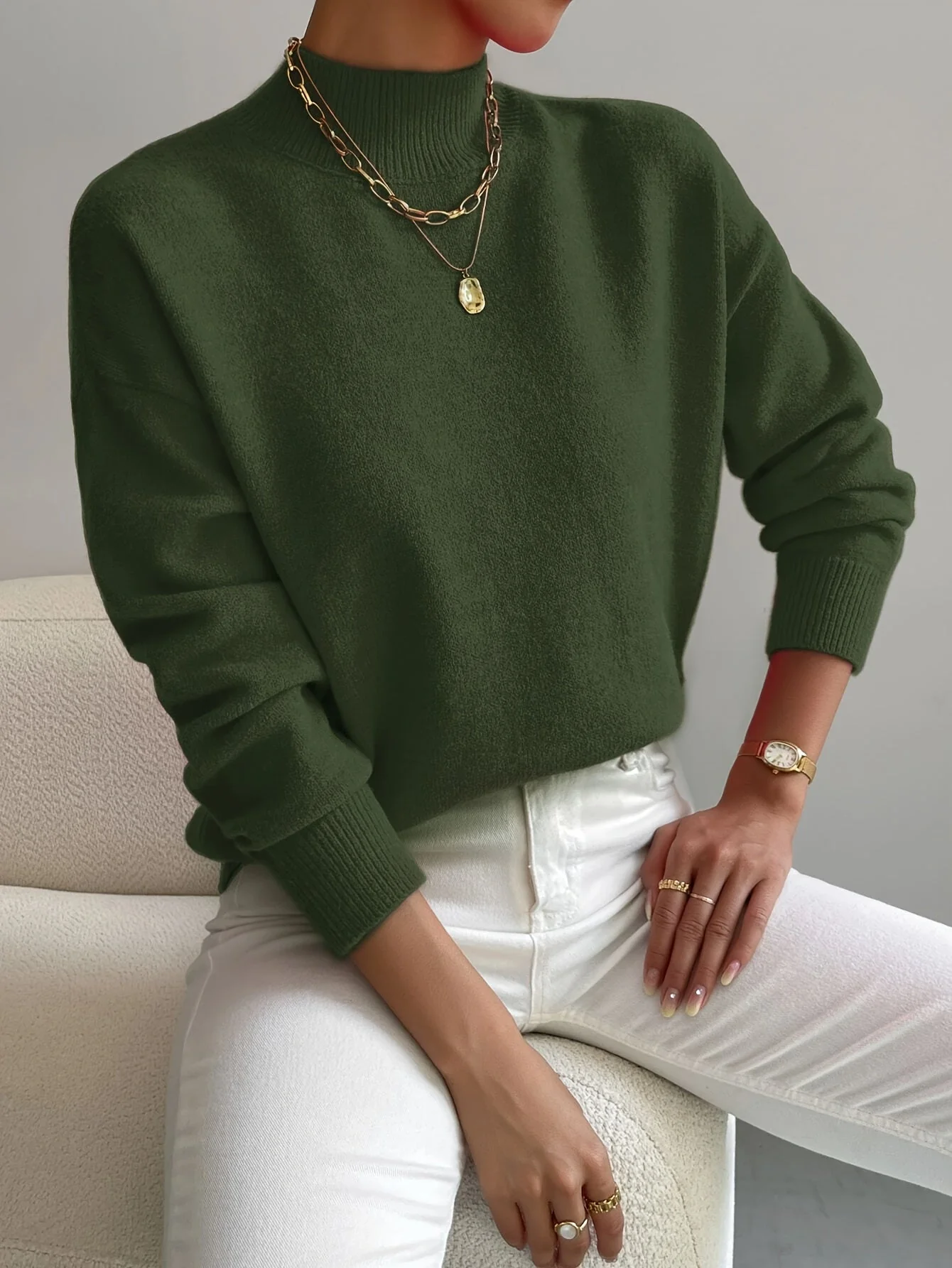 Marga | Women’s Elegant Turtleneck Sweater - Image 8