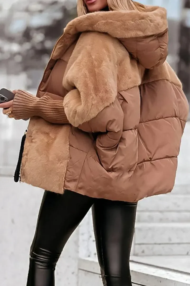 Maris | Women’s Quilted Hooded Winter Coat - Image 6