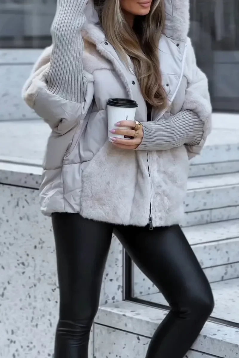 Maris | Women’s Quilted Hooded Winter Coat - Image 7