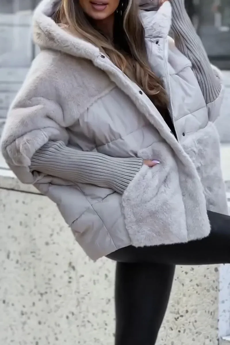 Mary Rose | Women’s Padded Winter Coat – Hooded Design