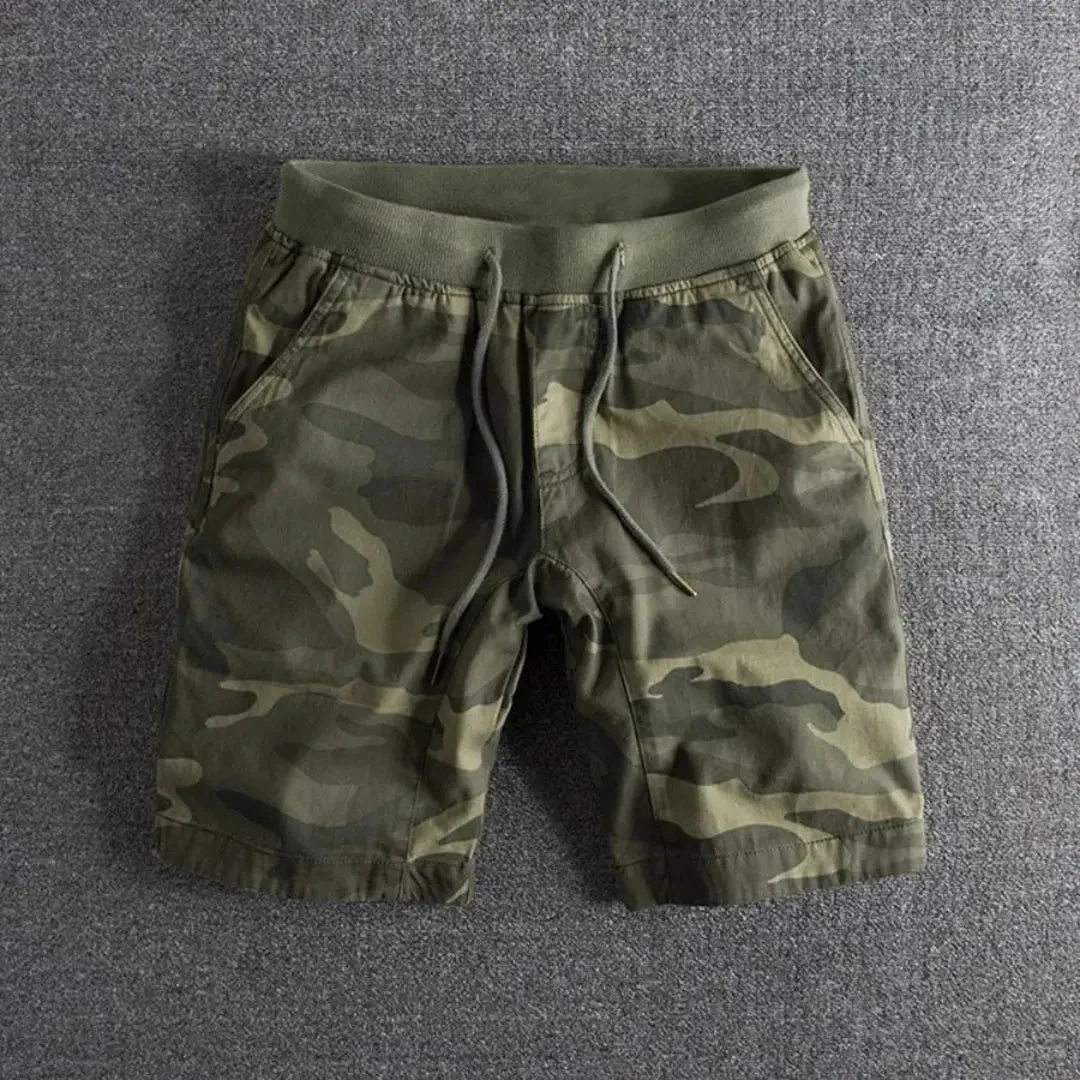 Massie | Men’s Tactical Camo Cotton Shorts
