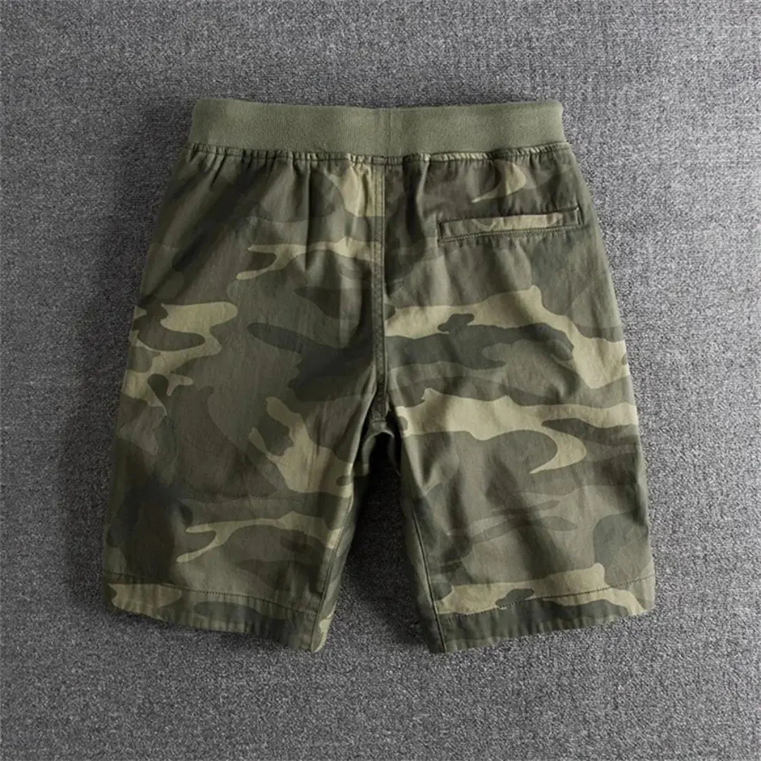 Massie | Men’s Tactical Camo Cotton Shorts - Image 3