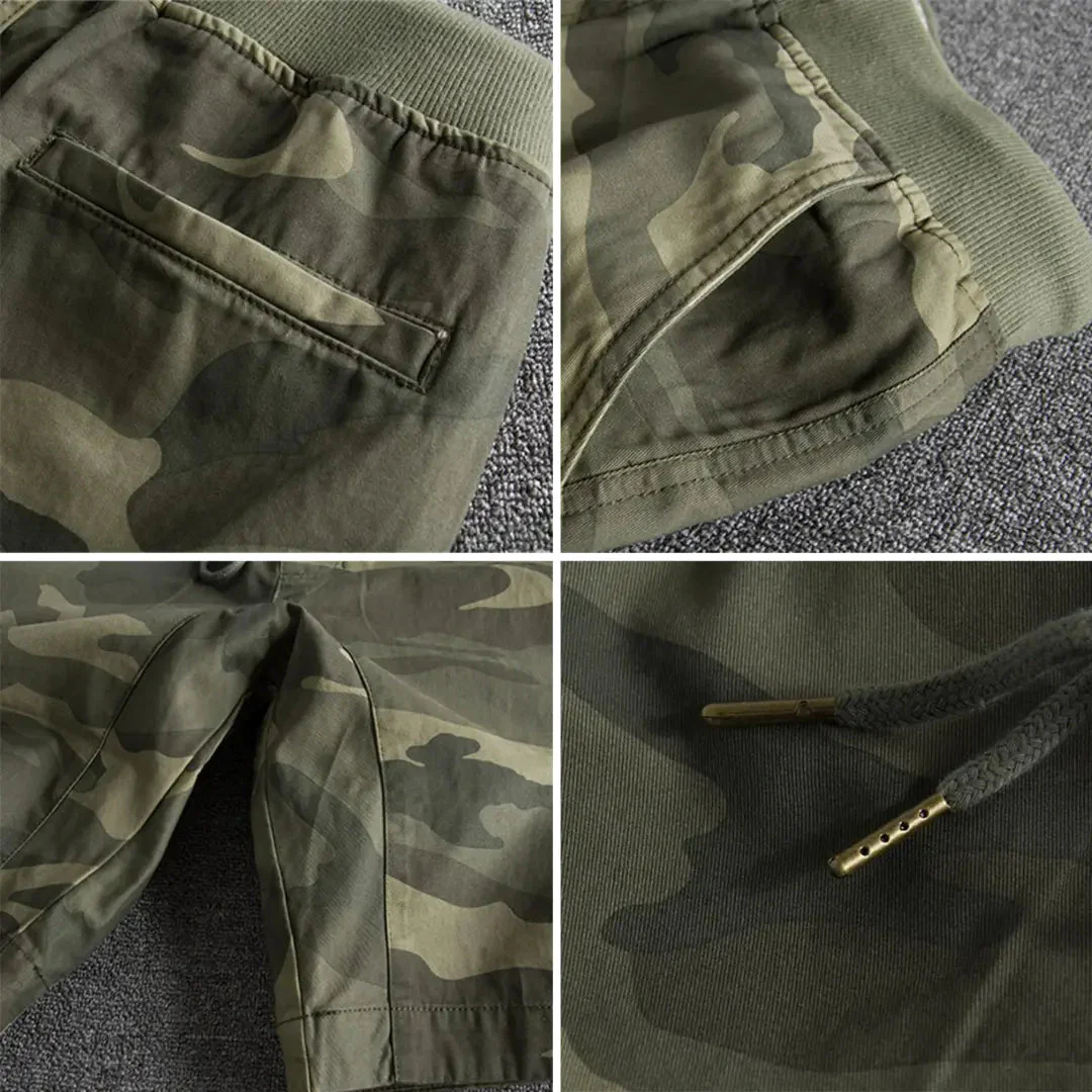 Massie | Men’s Tactical Camo Cotton Shorts - Image 4