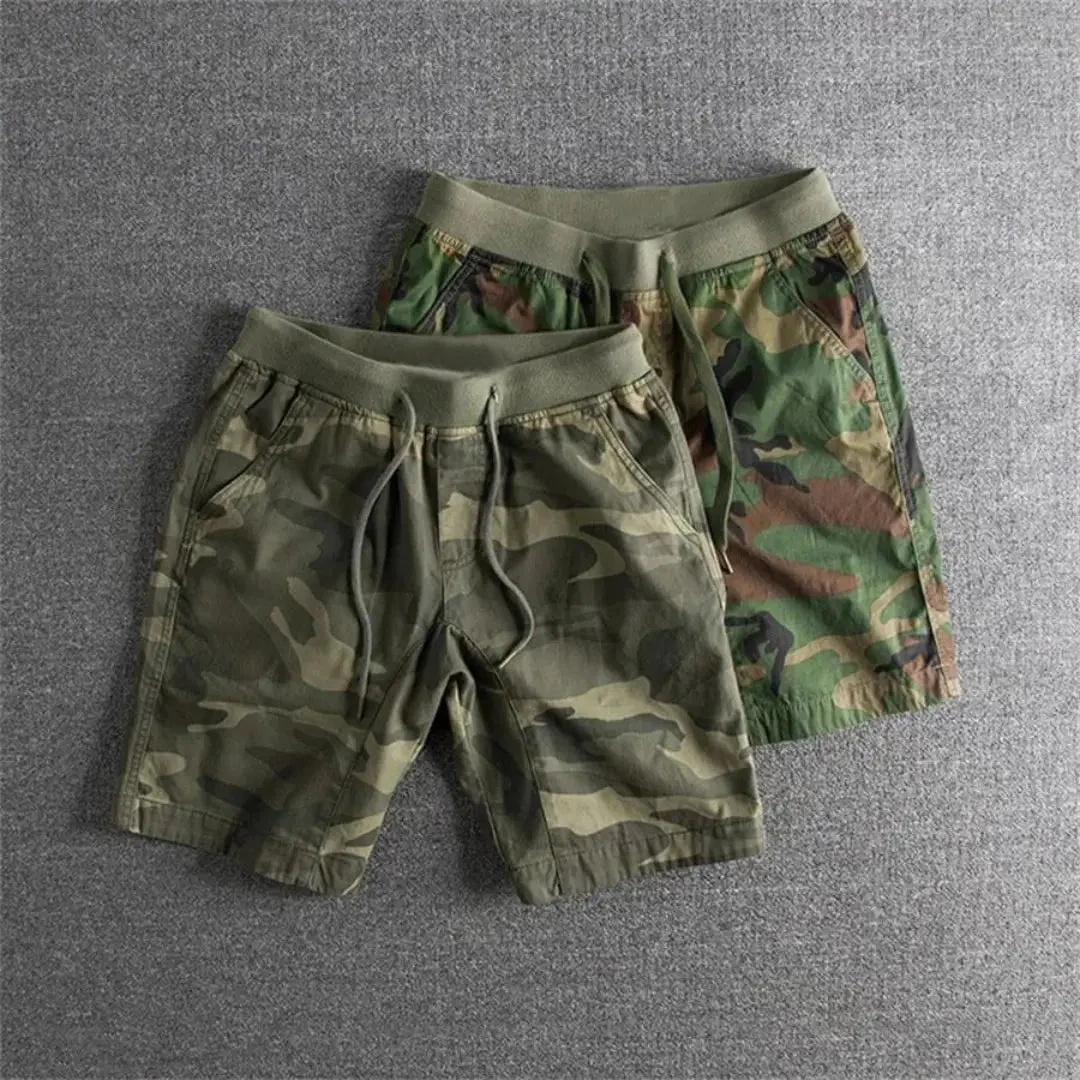Massie | Men’s Tactical Camo Cotton Shorts - Image 5