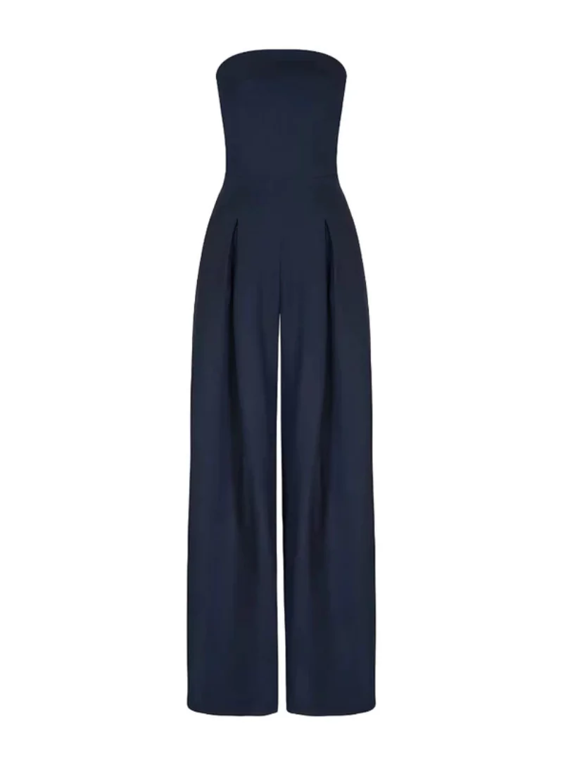 Mella | Women’s Strapless Jumpsuit – Minimalist Elegance - Image 4