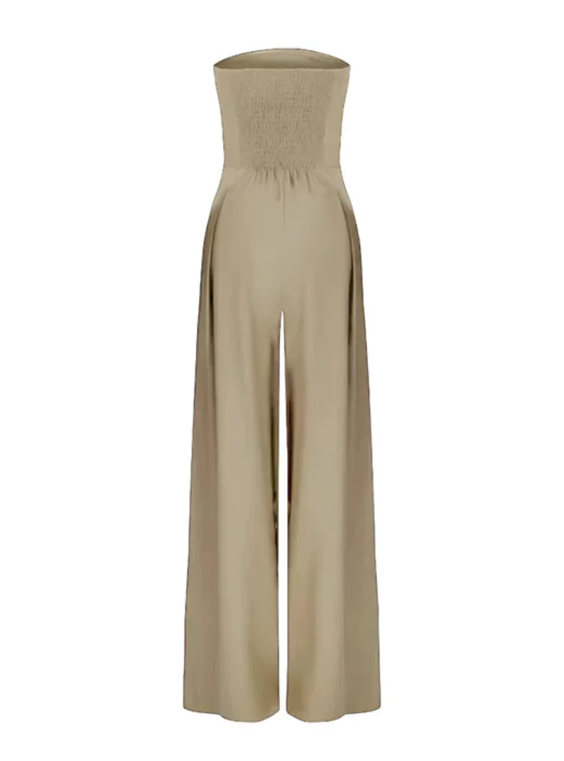 Mella | Women’s Strapless Jumpsuit – Minimalist Elegance - Image 9