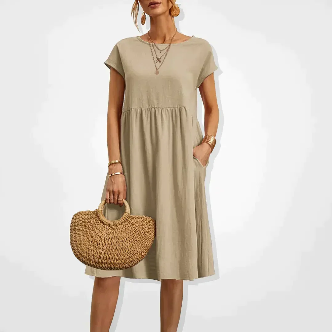 Milanie | Women’s Empire-Style Summer Dress - Image 2
