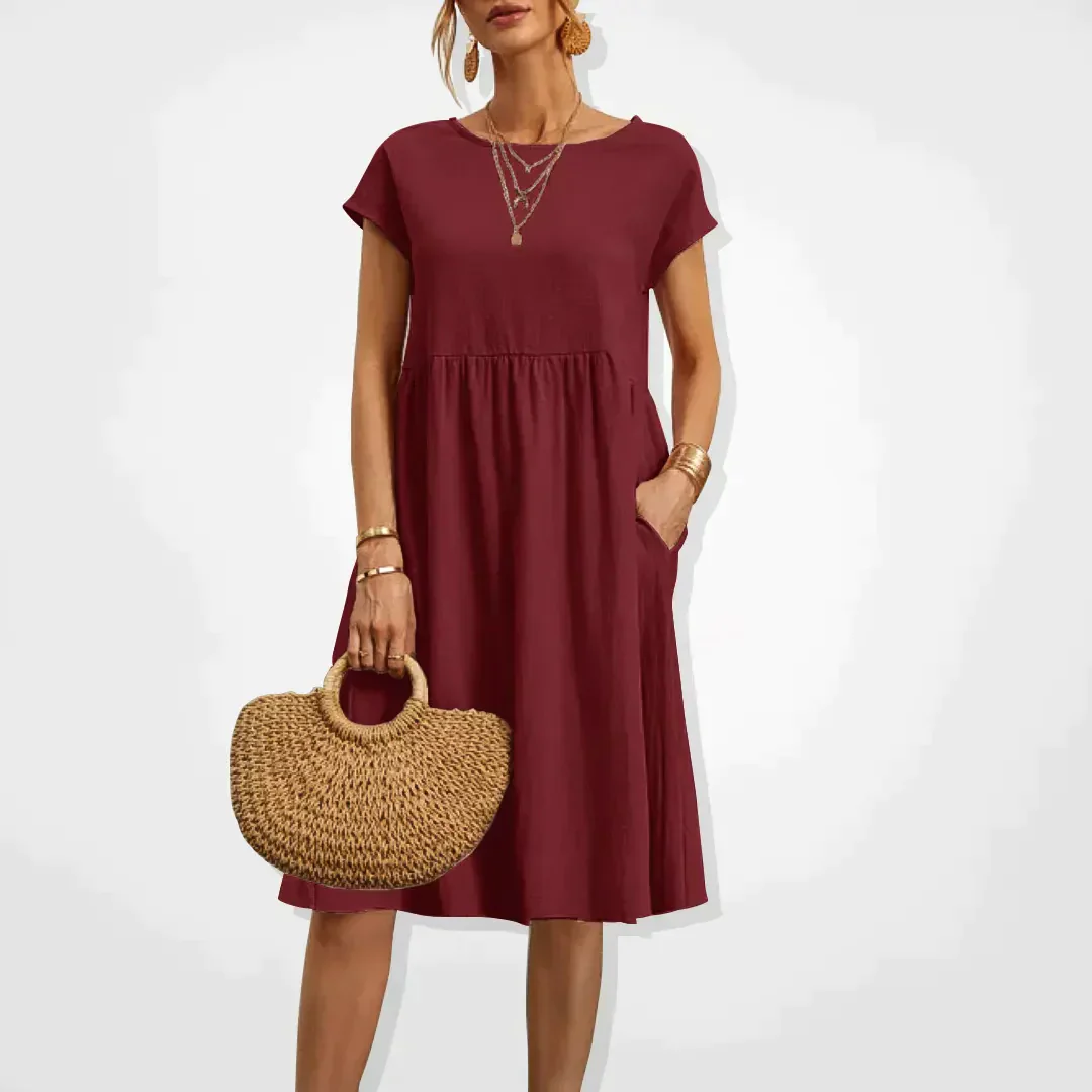 Milanie | Women’s Empire-Style Summer Dress - Image 5