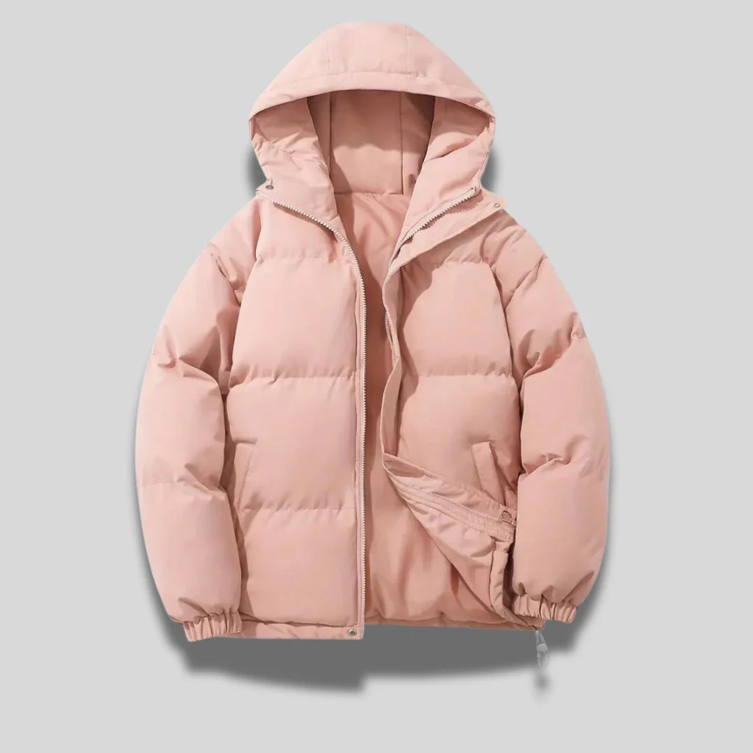 Montique | Women’s Classic Winter Jacket with Hood - Image 5